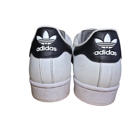 Adidas Originals Superstar Footwear Shoes White Black  Men's Size 8 Womens 9.5 - Picture 5 of 7